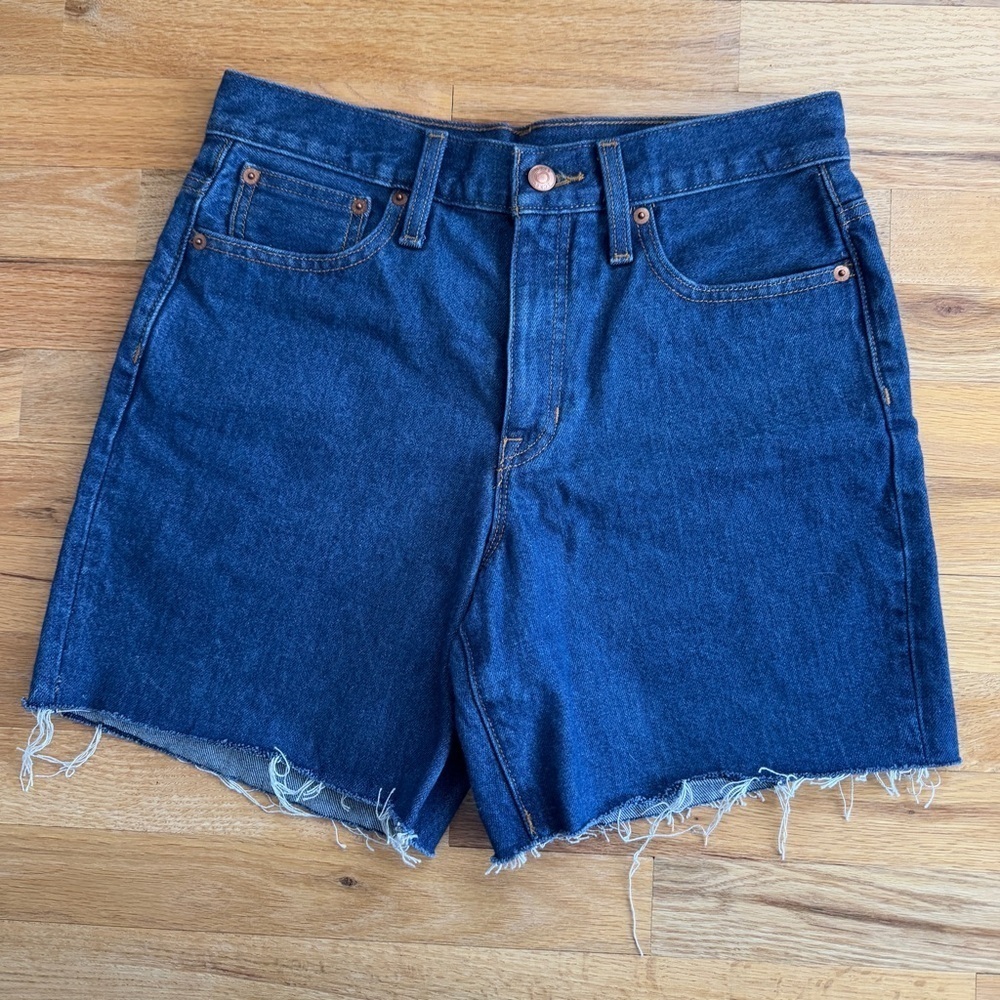 J Crew Midlength Short size 26 Rinse Wash